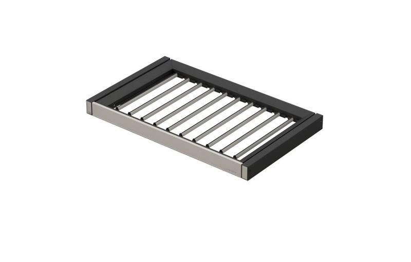 ◾ Вешалка для брюк Starax на тандем направляющих blum, антрацит